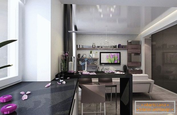 cocina diseño sala de estar ideas modernas