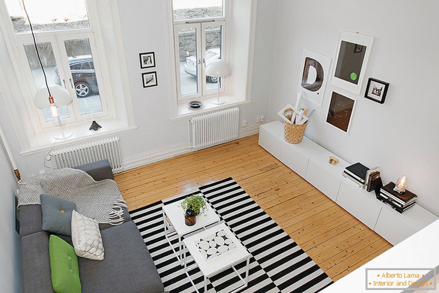 Interior de un apartamento en Estocolmo