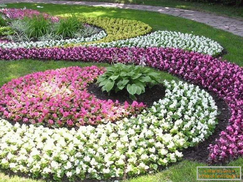 Jardín de flores Parterre