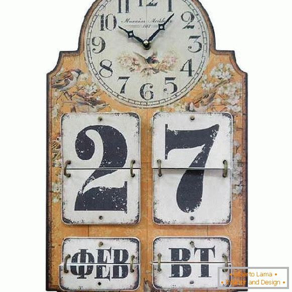 reloj con pared de calendario, foto 23