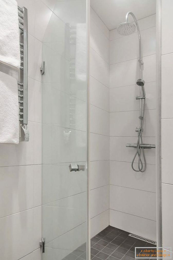 Apartamentos tipo estudio de baño en estilo escandinavo