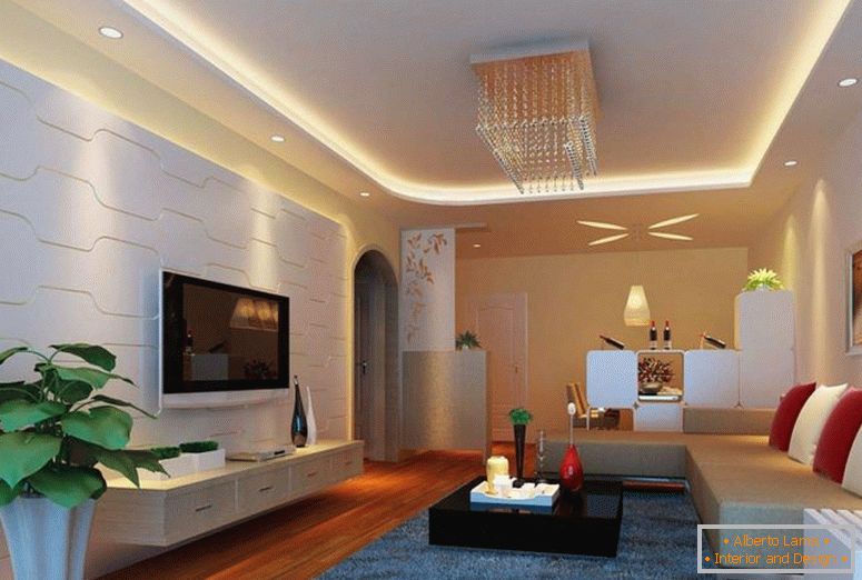 techo suspendido-pop-design-lighting-for-living-room-interior-wall-panelling-2014