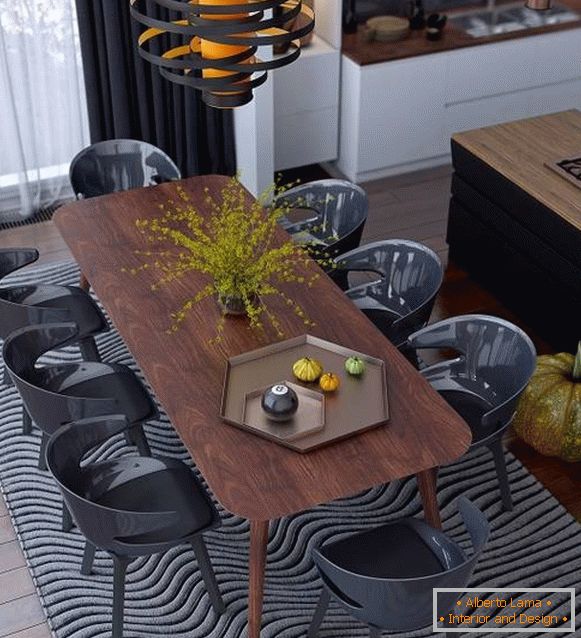 Elegir mesas de comedor y sillas para la cocina photo