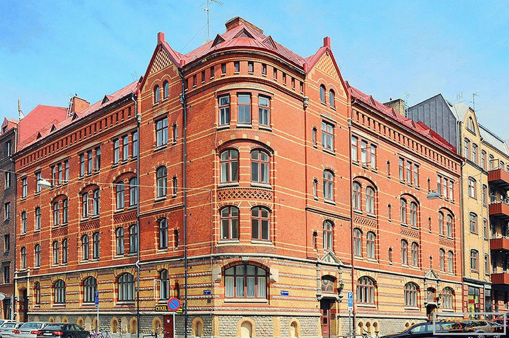 La casa donde se encuentra el estudio se encuentra en Gotemburgo