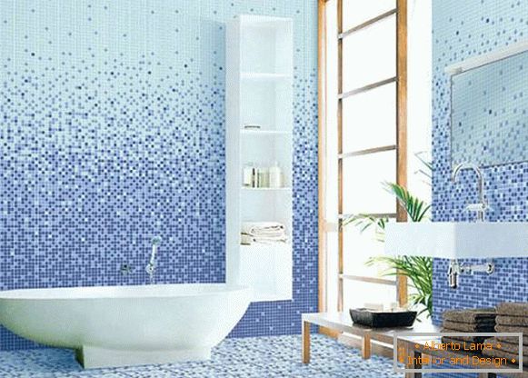 Diseño de fotos de acabado de azulejos de baño