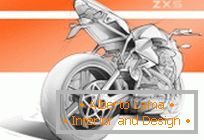 Потрясающий концепт спортивного bicicletaа Arac ZXS