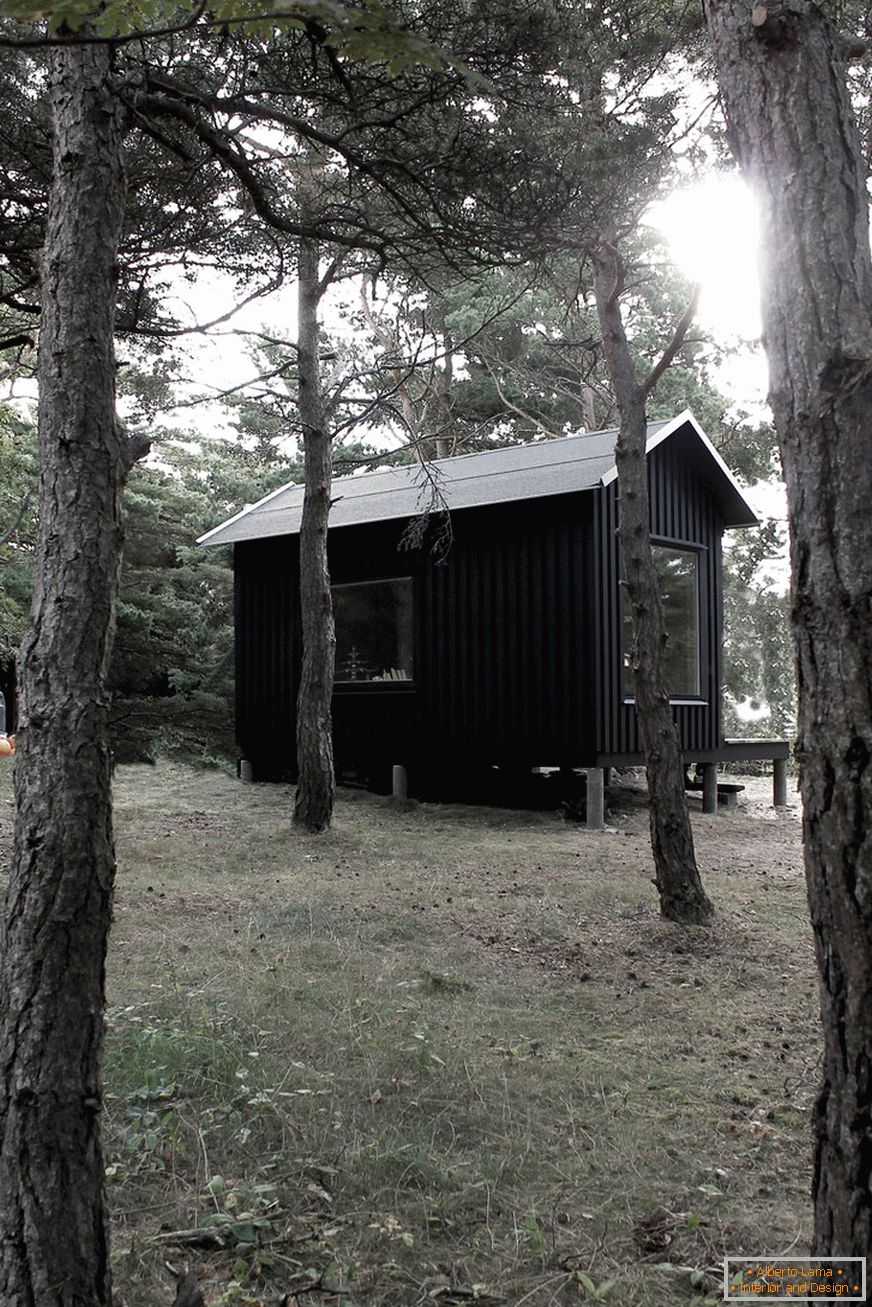 Мини-дом Cabina Ermitage в Швеции
