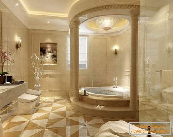 diseño de azulejos en el baño, foto 1
