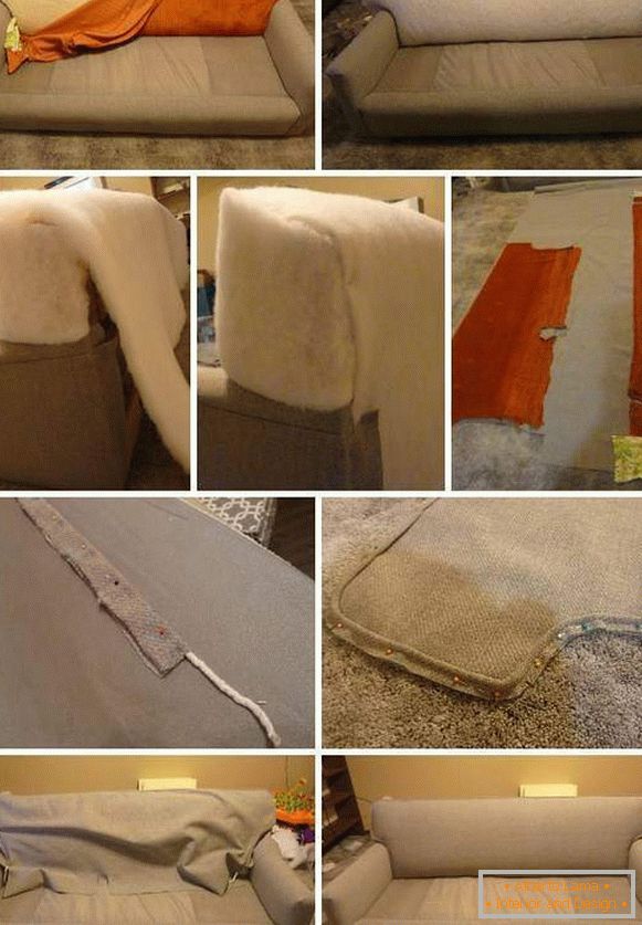 Restauración de muebles tapizados: ideas para la restricción del sofá