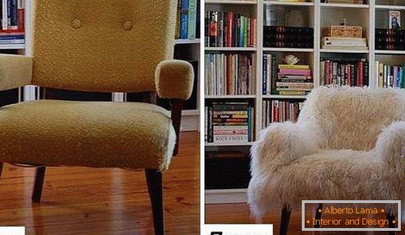 Restauración y contracción de muebles tapizados - mejores fotos