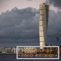 Самый необычный небоскреб De Europa: HSB Turning Torso
