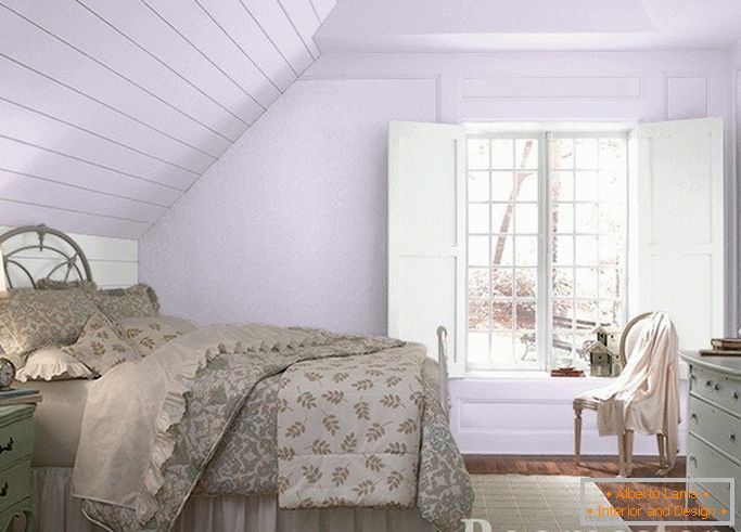 Dormitorio lila