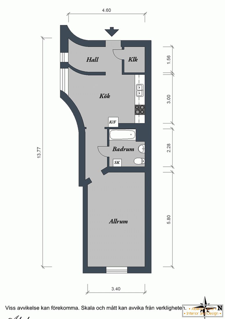 Plan de proyecto de apartamento