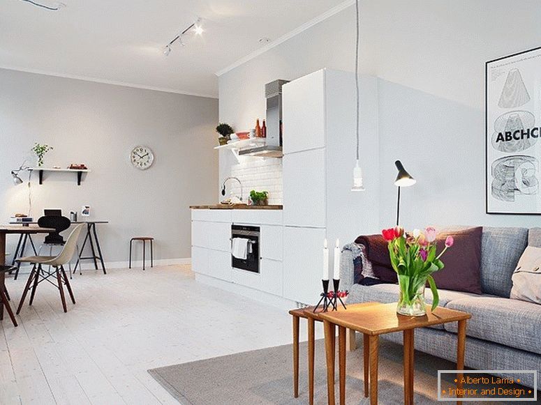Moderno apartamento estudio con un diseño impresionante