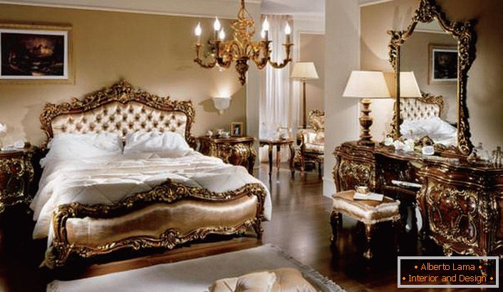 dormitorio barroco
