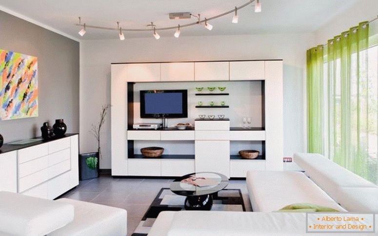 interior-sala de estar-en-estilo-alta tecnología