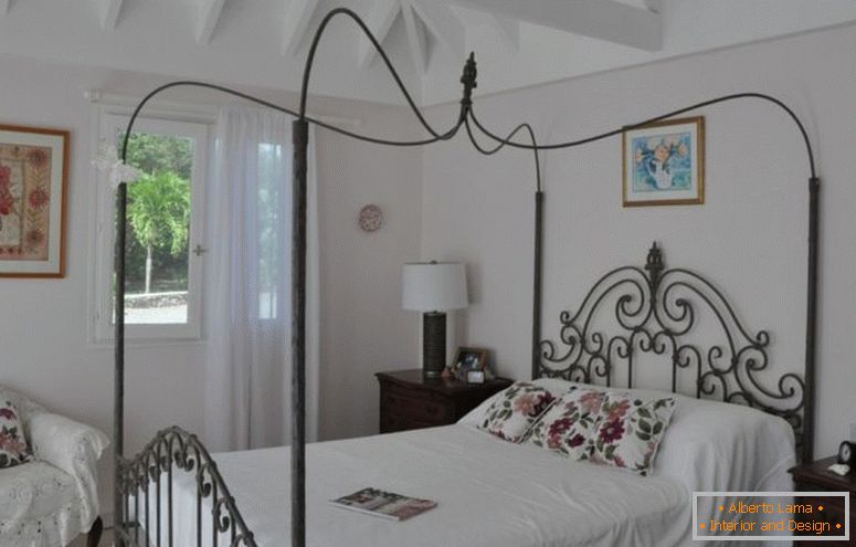 dormitorio de estilo provenzal