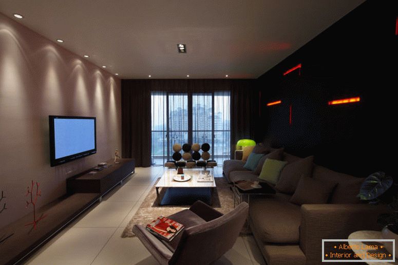 interior-diseño-oscuro-sala de estar