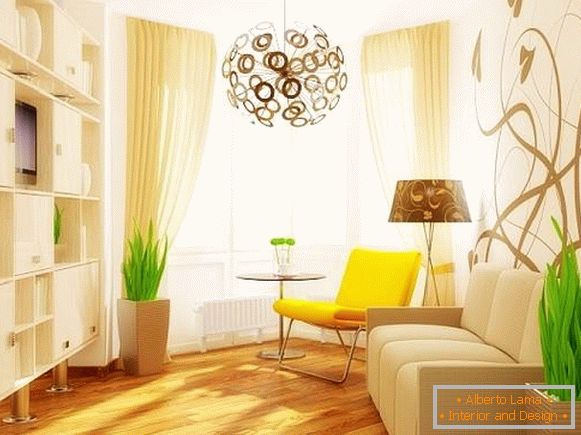 decoración-pequeña-sala de estar