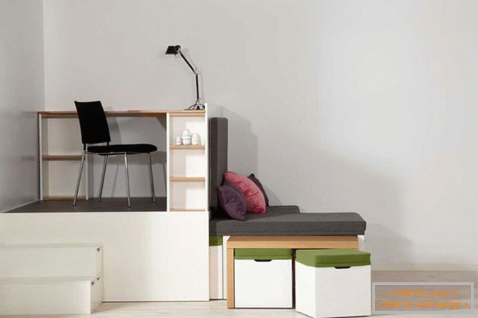 Muebles-transformador para sala de estar - foto 1