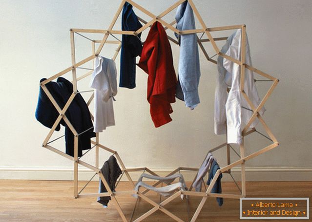 Secador de ropa redondo