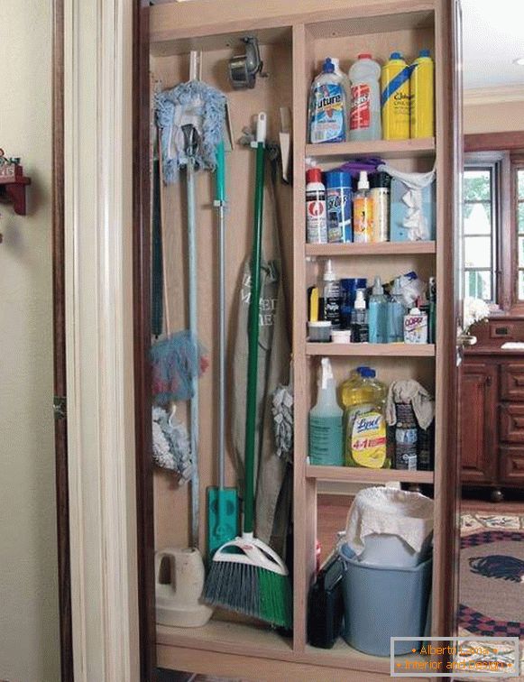 Dónde almacenar detergentes en la casa de la cocina