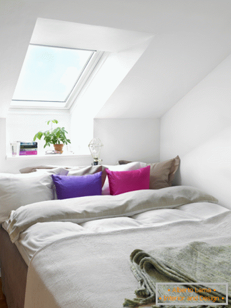 Dormitorio en color blanco
