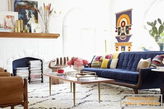 Diseño de interiores en estilo vintage