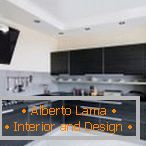 Interior de cocina en estilo minimalista