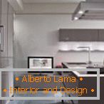 Cocina en estilo high-tech