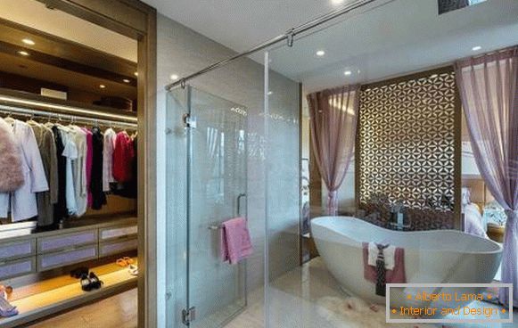 Casa privada - diseño de baño y vestidor