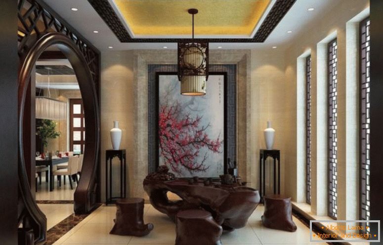 estilo chino-té-habitación-interior-diseño