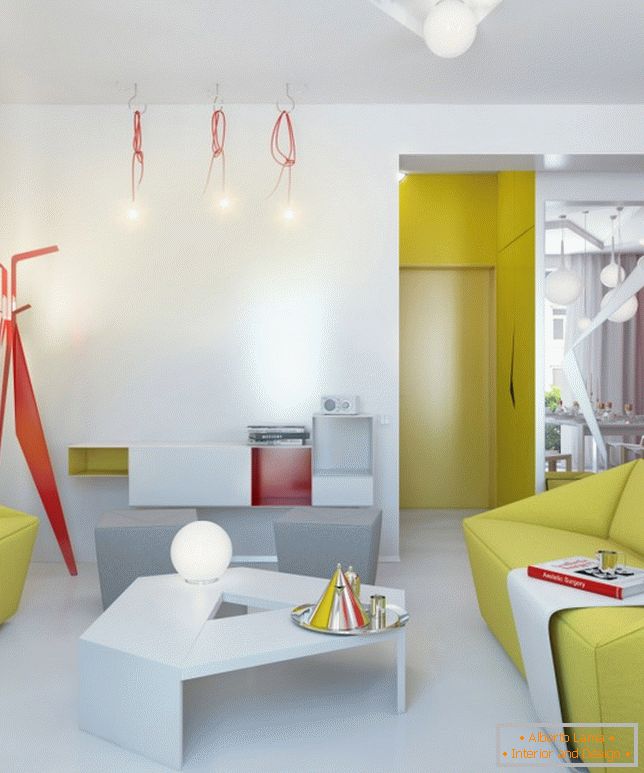 Diseño de interiores en las habitaciones del Hotel Milan