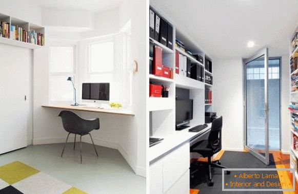 Cómo equipar una oficina en casa: muebles, armarios, estantes