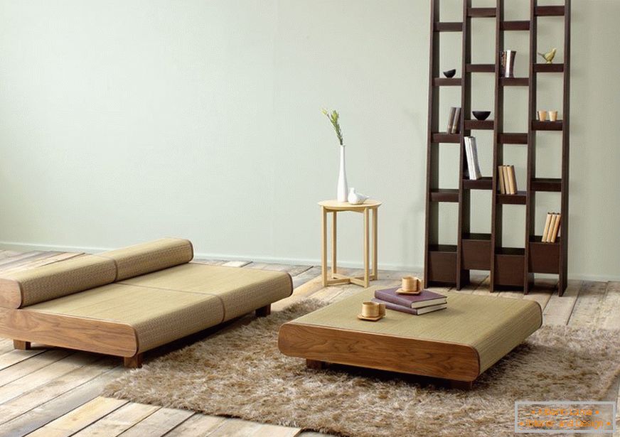 Muebles в интерьере в японском стиле