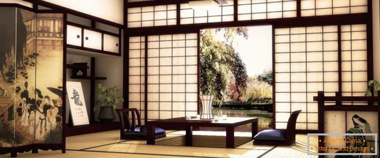 estilo japonés-interior-diseño
