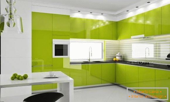 moderno-verde-cocina