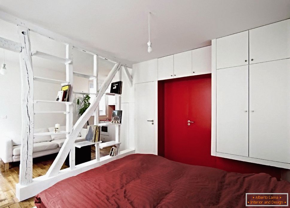 Diseño creativo del dormitorio