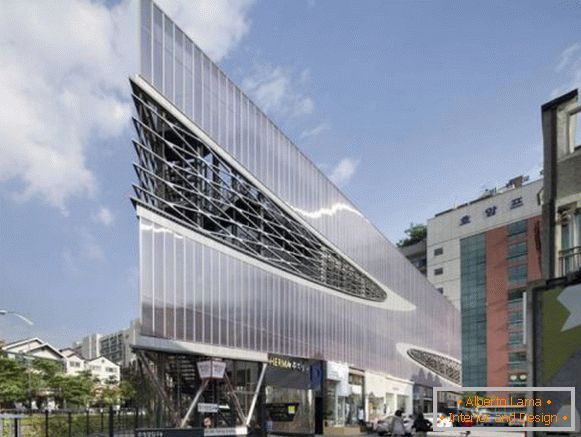 Edificio de estacionamiento en Corea del Sur