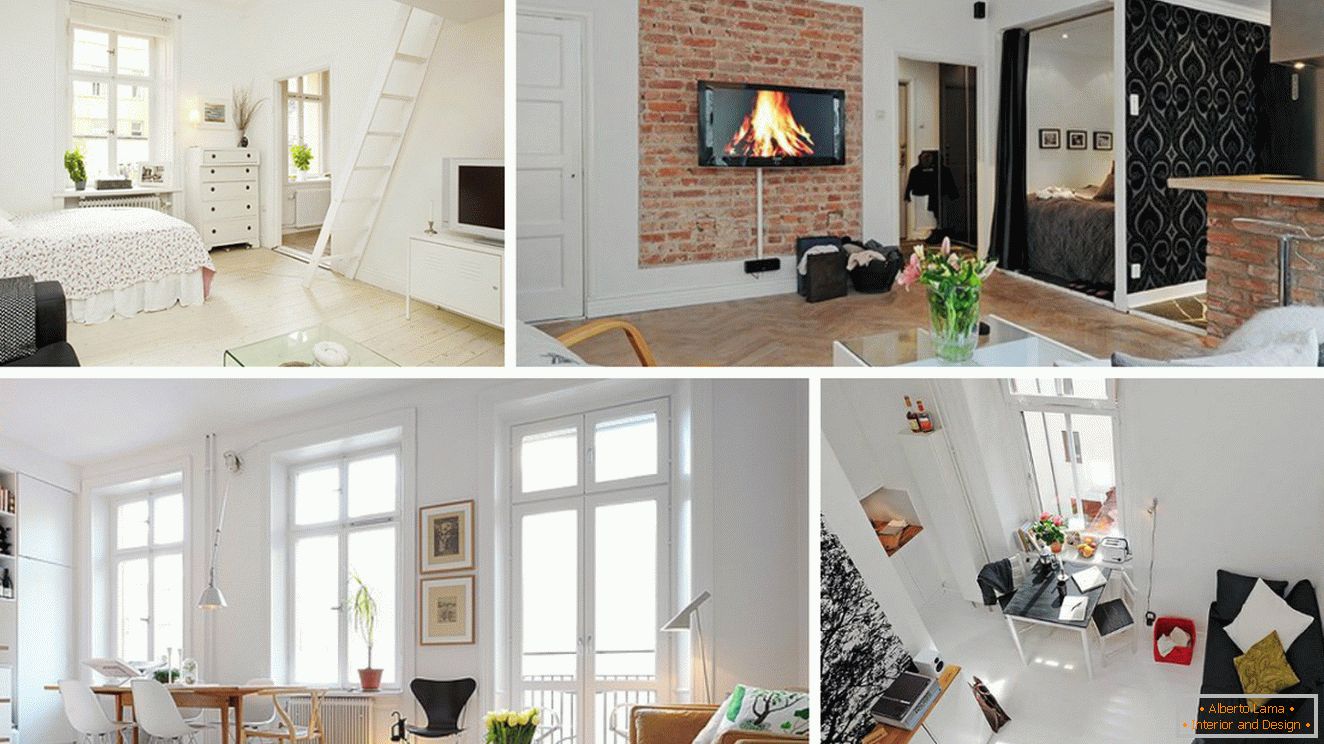 Los mejores interiores de pequeñas salas de estar
