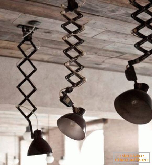 Lámparas de mesa de uso inusual