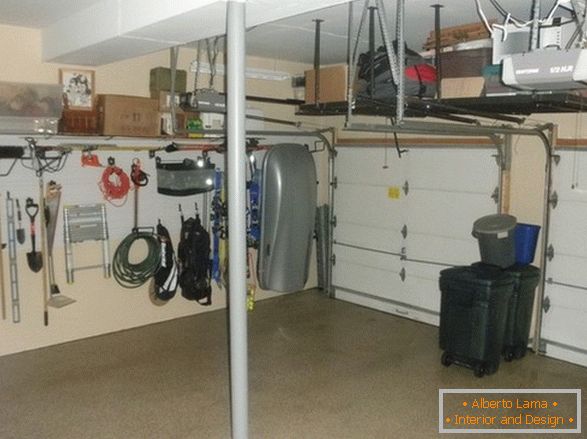 Secciones de almacenamiento de garaje