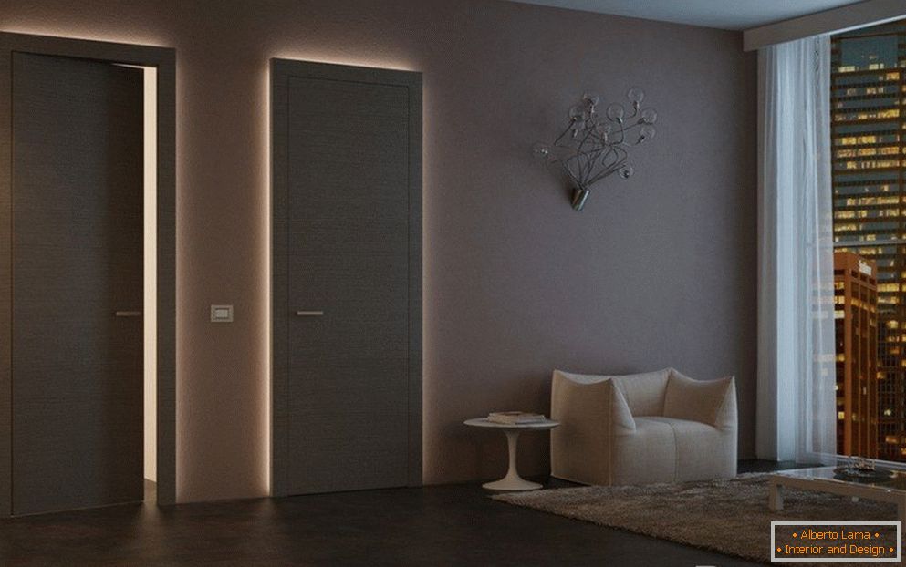 Una habitación en el estilo del minimalismo