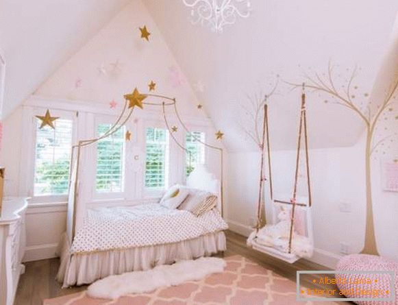 Colores ideales para una habitación infantil para una niña