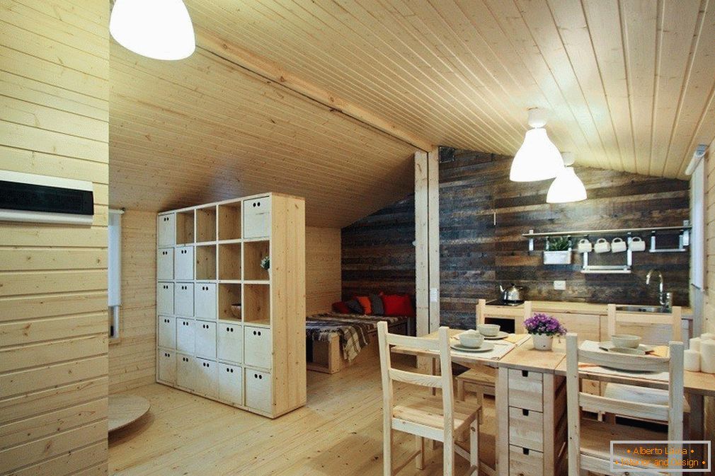 Casa de campo de madera