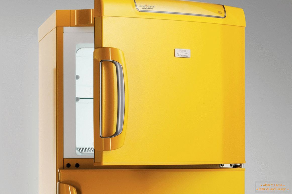 Refrigerador amarillo