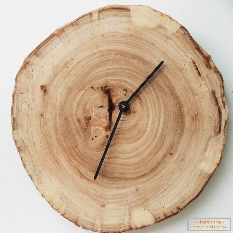 Dial para reloj de pared de madera