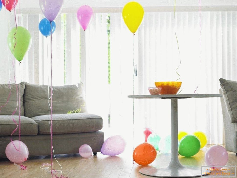 Globos para las vacaciones