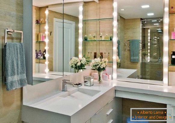 Cómo decorar un espejo del baño con tus propias manos