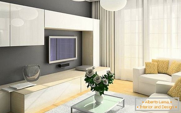 diseño de un apartamento de dos habitaciones de 50 metros cuadrados. m, foto 16